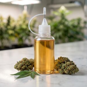 THC içeren esrarlı likit